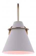  IVL1076A01MGG - Talia 1 Light Vanity, Gold Finish