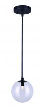  IPL741A01BK9 - ATLAS, IPL741A01BK9, MBK Color, 1 Lt Rod Pendant, Smoke Glass, 40W Type G9