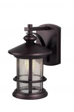  IOL152ORB - Treehouse, Spec. IOL152ORB, 9 .75 IN 1 Bulb Outdoor Downlight, Seeded Glass, 100W Type A