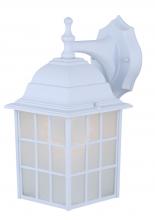  IOL2511 - Outdoor 1 Light Outdoor Lantern, White Finish